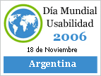 DÃ­a de la usabilidad Argentina 2006