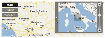 Yahoo maps web service