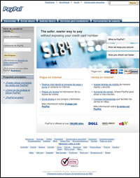 Preview de la nueva interfaz de Paypal